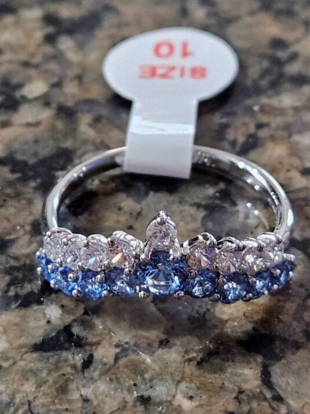 RBP5947 Bomb Party “CALL ME CHARMING” aqua blue spinel